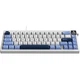 Клавіатура Ajazz AK650 Sea Salt Switch USB UA White/Blue (AK650-SS-BWB) - зображення 10