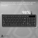 Клавиатура Ajazz AF98 USB UA Black (AF98-B) - изображение 3