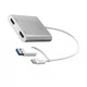 Адаптер USB-C/A to 2xHDMI F dual display J5create (JCA365-N) - зображення 2