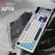 Клавиатура Ajazz AF98 USB UA White/Blue (AF98-GB) - изображение 12