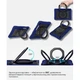 Чехол для планшета BeCover Stand Samsung Galaxy Tab S10 FE Plus (SM-X620/SM-X626) 13.1" Blue (714565) - изображение 2