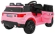 Samochód elektryczny dla dzieci Start Run na akumulator SUV + Pilot + Funkcje bezpieczeństwa Różowy (PA.HL-1638.ROZ) (5903864905557) - obraz 5