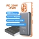 Батарея универсальная Sigma X-power SI10A7QL-MAG grey 10000mAh, Magnetic wireless 15W, PD+QC, 20W max (4827798955116) - изображение 7