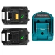 Зовнішній адаптер MT-101 для акумуляторів Makita 14.4В та 18В 30А AWG14 ABS (999281) - зображення 4