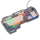 Клавіатура ігрова Hoco дротова з RGB підсвічуванням UA/ru/EN Layouts (DI98) - зображення 1