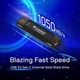 Transcend Портативний SSD Transcend 2TB USB 3.1 Gen 2 Type-A + Type-C ESD310 Чорний - изображение 5