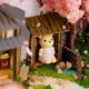 Кукольный домик-театр ручной работы MAGQOO Wo No Wu BOXTHEATRE Cherry blossoms в металлической шкатулке (100015446609) - изображение 7
