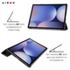 Чохол для планшета Samsung Galaxy Tab S10 Plus 12.4 Чорний Полікарбонат з захисною плівкою - зображення 4
