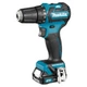 Makita Шурупокрут-дриль акумуляторний Makita DF332DWYE 10.8В 2х1.5А·год 21·35Нм 0-450·0-1500об/хв ЗП кейс 0.86кг - изображение 2