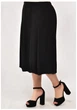 Женская юбка большого размера UF-Fashion МА-21393 52 черный - изображение 3