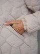Демисезонная женская куртка с капюшоном молодежная UF-Fashion KS-KL белый S - изображение 4