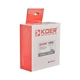 Комплект кранів для рушникосушки кутовий Koer KR.SET.550 - M1/2''xM1/2'' запірний, хромований (KR5840) - изображение 4