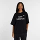 Жіноча чорна футболка New Balance Jersey Graphic 34 (XS) (WT61L713BK) - зображення 1