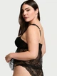 Мереживний бюст-топ Victoria's Secret з довгою вставкою 1159852760 (Чорний XL) - зображення 2