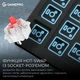 Клавіатура GamePro Asgard Drakkar Keychron Super Red Switch Wireless/Bluetooth/USB UA Black (MK305BK) - зображення 10