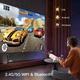 Міні Проектор 4K 1080P з WIFI 6, Bluetooth 5.0, 180° Обертання, Авто Keystone, 130'' Екран - зображення 4