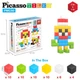Конструктор магнитный BUILDING CUBES PMC50/23645 PICASSO TILES, 50 деталей, в коробке - изображение 2