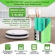 Аккумулятор робота пылесоса Lenovo E1 | E1-L |E2 | E2 pro | L-VCL0E2 | D450 | QY60X77243 3200 мАч 14,4В Rokkevolt замена аккумулятора Lenovo INR18650 CND-4S1P - изображение 10