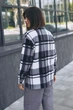 Жіноча сорочка в клітинку Seventeen XXL-3XL Сірий (2000000197180) - зображення 4
