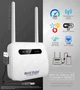 4G Wi-Fi роутер под SIM-карту World Vision 4G CONNECT MINI 2 + 2 антенны 7 дБи (Скорость 150 Мбит/с, 2 выхода под антенну, до 32 устройств, адаптер питания от Павербанка DC-USB, для Киевстар/Vodafone/Lifecell) - изображение 1