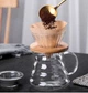 Набор для заваривания кофе V60 из стекла 600 мл Джимма прозрачный - изображение 2