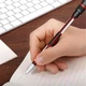 Двостороння гелева ручка для пенспінінгу / Pen spinning трюкова ручка-спіннер / антистрес, чорний з червоним (127447774) - зображення 3