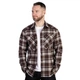 Сорочка “Буревій” Brown/White, 3XL - зображення 1