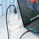 Кабель USB Hoco X109, USB to Type-C, 3А, 3m, black - зображення 5