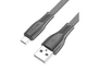 Кабель USB Borofone BX85, USB to MicroUSB, 2.4А, 1m, черный - изображение 2