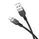 Кабель для мобільного пристрою Hoco Micro USB 3 м Чорний (X109) - зображення 2