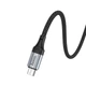 Кабель USB Hoco X102, USB to MicroUSB, 2.4А, 1m, черный - изображение 5