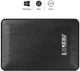 Жорсткий диск Kesu 2518 1TB (2x500GB) 2.5" USB 3.0 External Black - зображення 3