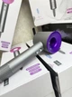 Leafless Super Hair Dryer 1600W Purple/Nickel — Профессиональный безлопастной фен для быстрой и бережной сушки - изображение 4