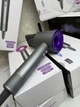 Leafless Super Hair Dryer 1600W Purple/Nickel — Профессиональный безлопастной фен для быстрой и бережной сушки - изображение 6