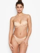 Трусики стрінги Victoria's Secret Very Sexy Shine Strap Thong Panty М Бежевий (26027893) - изображение 1