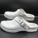 Анатомічні сабо шкіряні Adaco 712sr white 45р - изображение 8