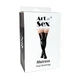 Лакированные чулки со шнуровкой красные Art of Sex Mistress размер S - изображение 3