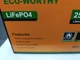 Аккумулятор LiFePO4 Eco-Worthy 25.6V 100Ач 2560Wh Bluetooth BMS, >4000 циклов, литий-железо-фосфатная - изображение 5