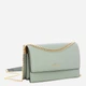 Сумка крос-боді через плече жіноча зі штучної шкіри маленька Liu Jo AA6210E1012-53920 М'ятна (800070353883) - зображення 3