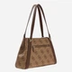 Сумка шопер жіноча зі штучної шкіри Guess HWOS9901220-LGW Коричнева (800070352307) - зображення 3