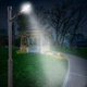 Вуличний ліхтар на стовп solar street light BL BK120-6COB - зображення 2