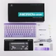 Магнітна ігрова клавіатур AULA HERO 84 HE Purple Lighthouse Кастомний lightbox, RGB Підсвічування, Rapid Hall Effect, 8000Hz., Switch 0.01mm. - изображение 6