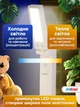 Лампа Andowl LED аккумуляторная настольная 15 Вт 1800 мА·ч Голубая (Q-LED103-a) - изображение 6