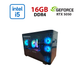 Ігровий ПК STALKER (P300C-G-BK-v1 Black) Башта / Intel Core i5-12400F (6 (12) ядер по 2,5 - 4,4 ГГц) / 16 ГБ DDR4 / 256 ГБ SSD + 1000 ГБ HDD / nVidia GeForce RTX 5050, 8 ГБ GDDR7, 128-біт б/в - зображення 1