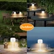 Комплект беспроводных светодиодных настольных ламп Klighten GT021, водонепроницаемость IP54, аккумулятор 2200 мА*ч обеспечивает до 9-10 часов, 3000K - 6000К - изображение 6