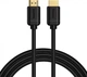 Кабель Baseus High Definition HDMI Male To HDMI Male 2 м (CAKGQ-B01) - зображення 1