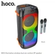 Акустична система HOCO BS53 Manhattan wireless dual mic outdoor BTspeaker чорний - изображение 4