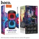 Акустична система HOCO BS53 Manhattan wireless dual mic outdoor BTspeaker чорний - изображение 5