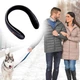 Портативний міні обігрівач для шиї Handy Heater акумуляторний 4 режими нагріву до 6 годин Сірий - зображення 4