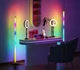 Кутовий складний LED торшер від USB Лампа нічник з Bluetooth керуванням зі смартфона 1,2 м 12 Вт RGB 2 шт - зображення 2